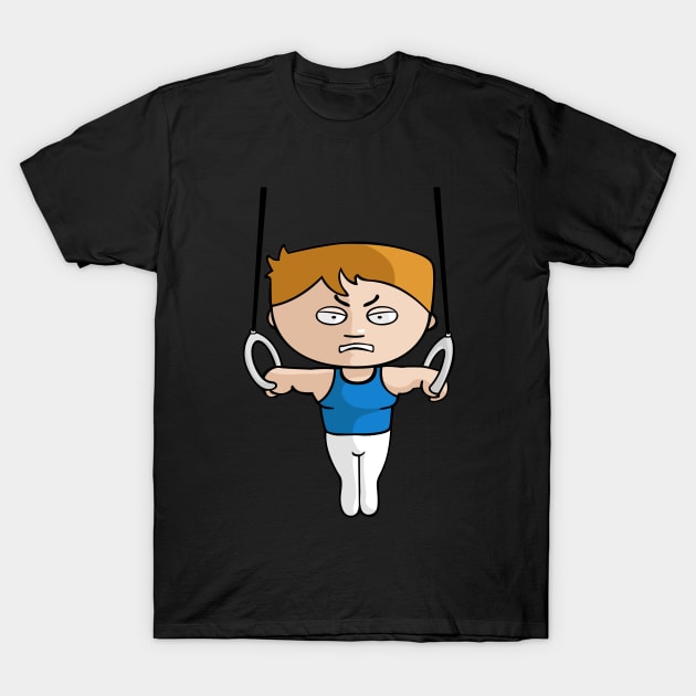 Gymnast T-Shirt by JORDYGRAPH